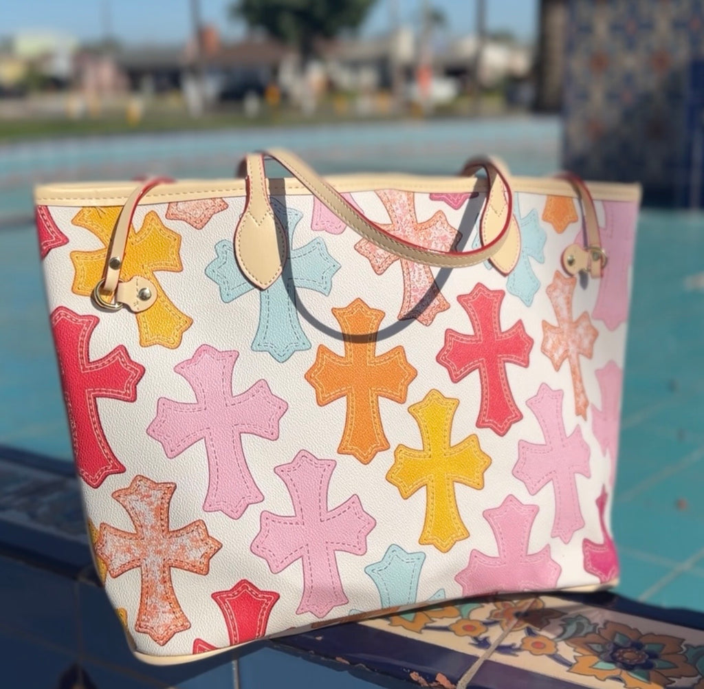 Colorful cross chrome ♱🌈💓