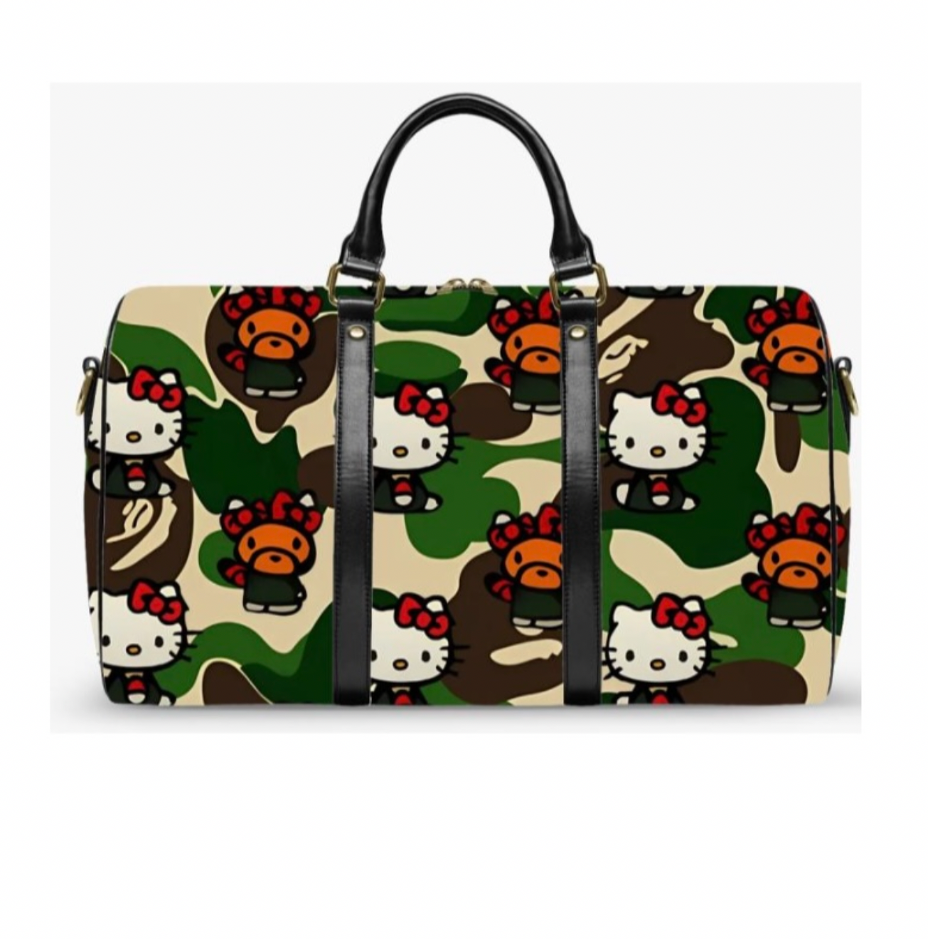 Green camo HK duffle bag 💚🤎