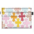 Chrome cross card wallet 💛