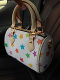 White star pillow bag 🩷🩵💚💛⭐️