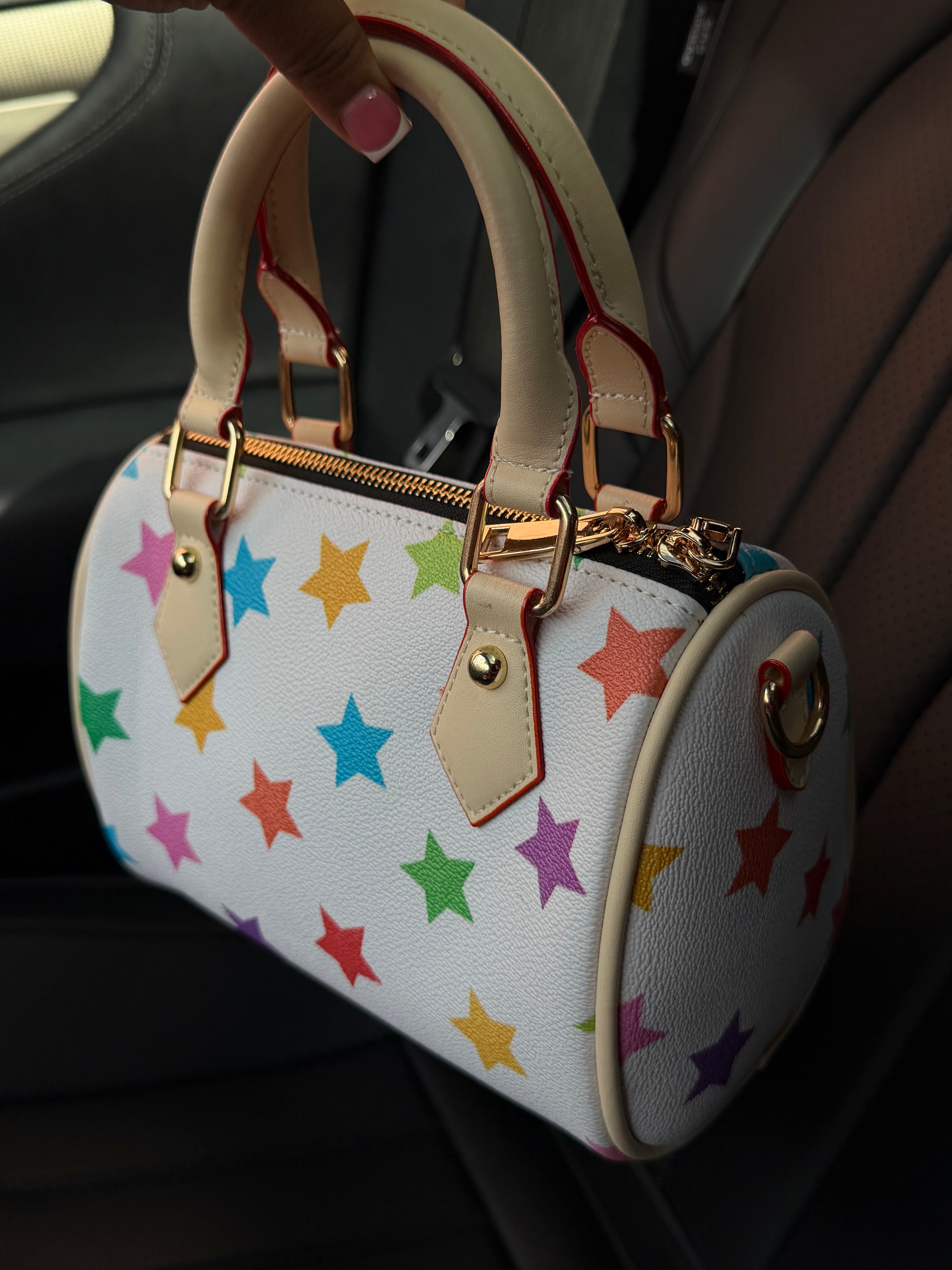 White star pillow bag 🩷🩵💚💛⭐️
