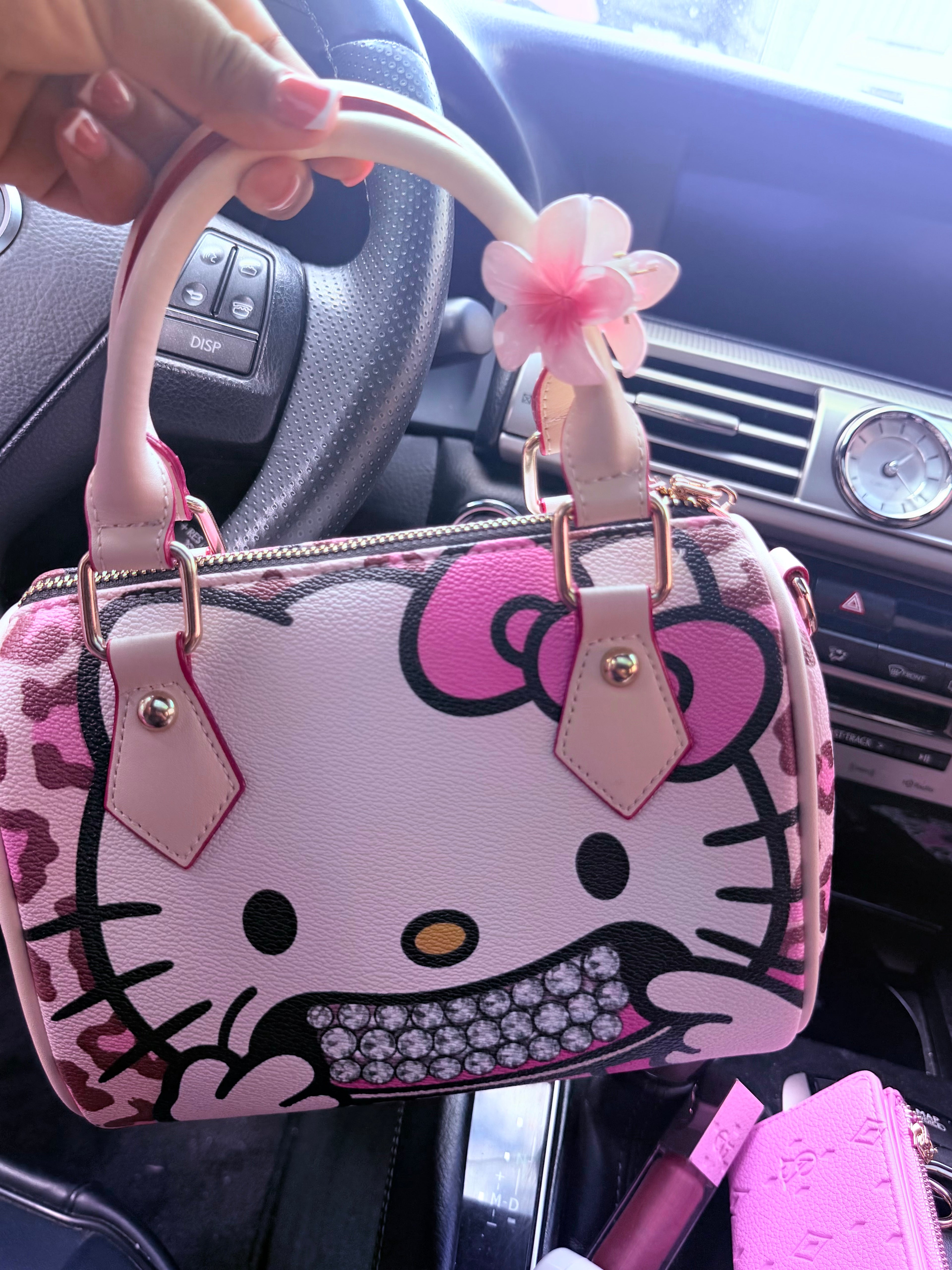 Hello kitty blinged out pillow bag 💖