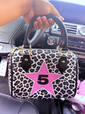5 star cheetah print bag 😍💘